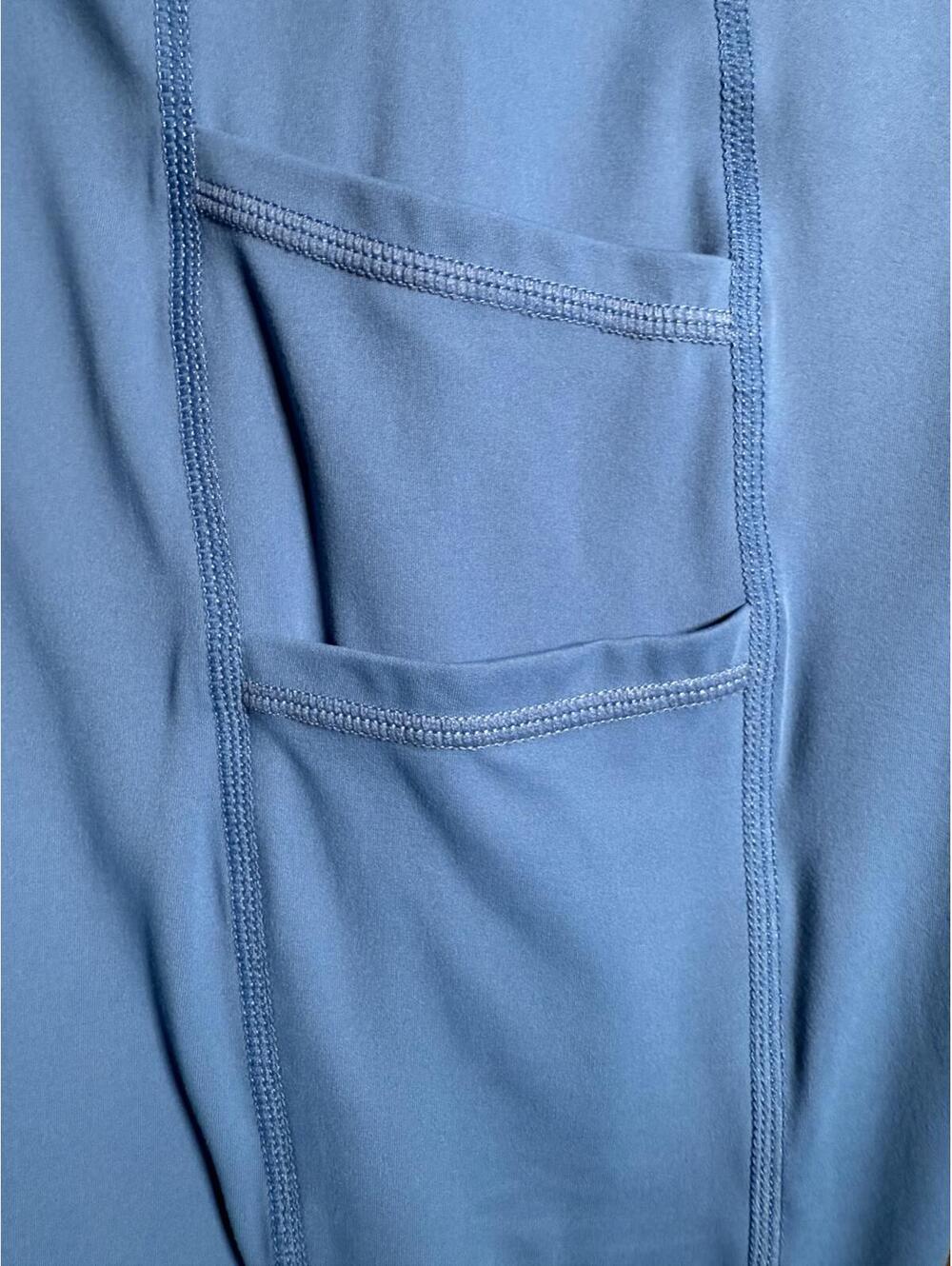 Halara SoftlyZero™ High Waisted Double Pockets Plain Leggings-UPF50+. Size M - Picture 7 of 8